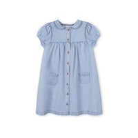 Madeleine Girls Denim Dress (short sleeves)