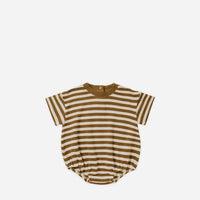 Rylee & Cru - Saddle Stripe Relaxed Bubble Romper