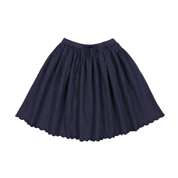 Marmar Blue Sana Scallop L Skirt