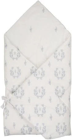 Peluche Blue Botanical Baby Wrap Playmat
