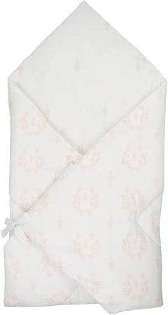 Peluche Pink Botanical Baby Wrap Playmat
