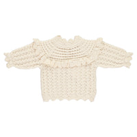 Bebe Organic Silvia Knit Set Cream