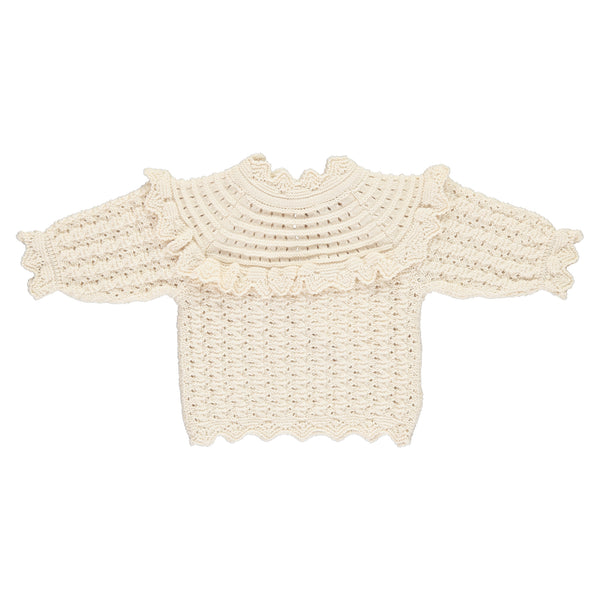 Bebe Organic Silvia Knit Set Cream