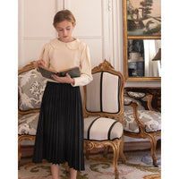 Cosmosophie Vichy Black Soleil Skirt