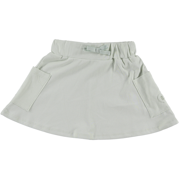Bonjoy Mint Cotton Pocket Skirt