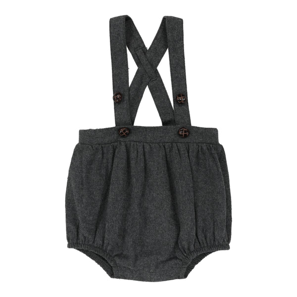 Analogie By Lil Legs Suspender Bubble Bloomers Grey