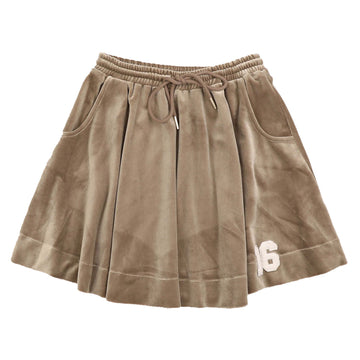 Resort Taupe Velour Skirt