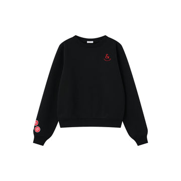 Coco Blanc Teen Sweatshirt - Black CB4075