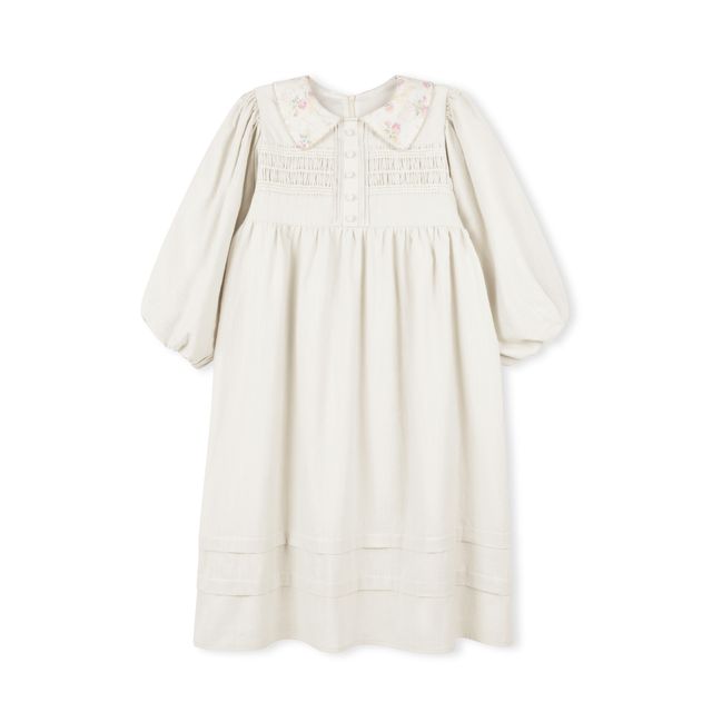 Madeleine Girls Floral Collar Dress - Ls