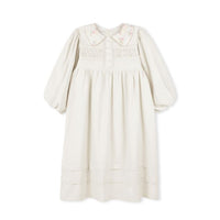 Madeleine Girls Floral Collar Dress - Ls