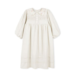 Madeleine Girls Floral Collar Dress - Ls