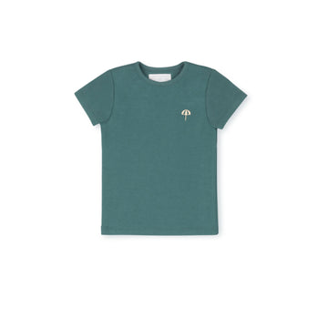 Phil and Phoebe Teal Umbrella Sketch Tee
