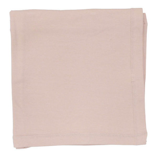 Lilette By Lil Legs Wrapover Blanket Pale Pink