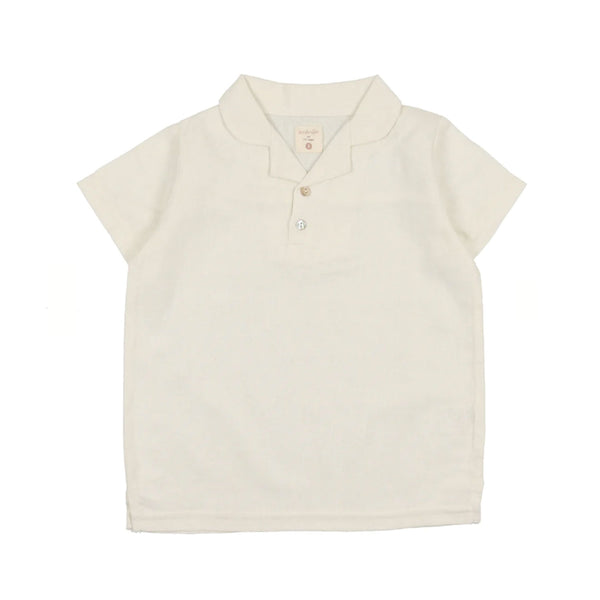 Analogie By Lil Legs Collar Shirt Winter White