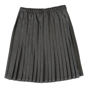 Lil Legs Mid Grey Basic Skirts Knife Pleated Skirt