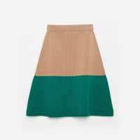 Weekend House Kids Green Boucle Skirt