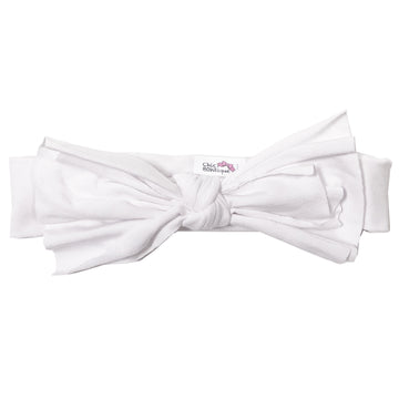 Ivory Floppy Bow Hairband