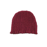 L'ovedbaby Cranberry Organic Smocked Ruffle Cap