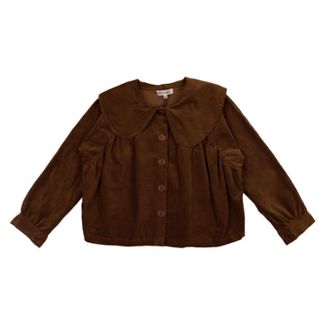 Kin + Kin Brown Corduroy Collared Shirt