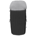 Charcoal Cable Knit Carriage Foot Muff
