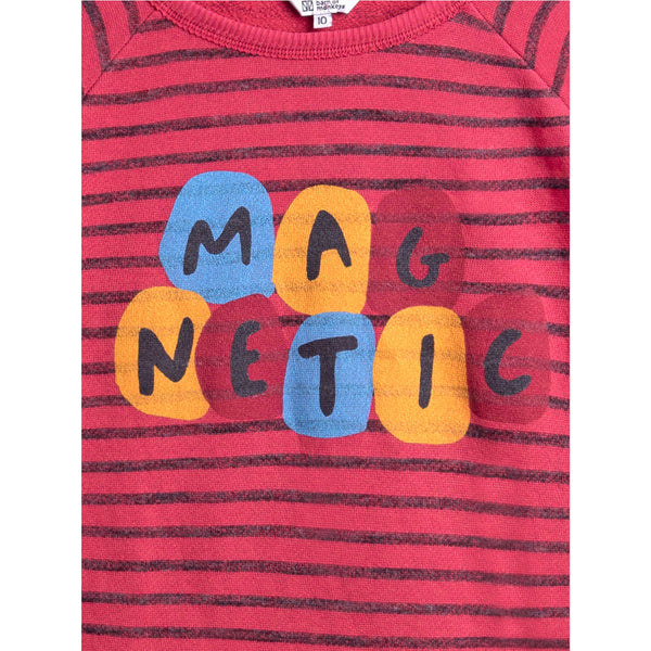 Magnetic Long Sleeve Dress W/ Side Slits