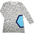 Grey Octo 3/4 Sleeve Dress