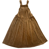 Miss L. Ray Gold Velvet Bella Dress