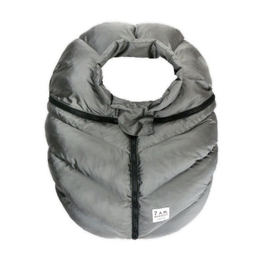 7AM Metallic Silver Car Seat Cocoon