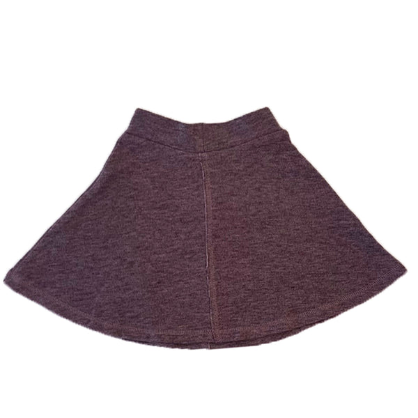 Montee Burgundy Cashmere Skirt