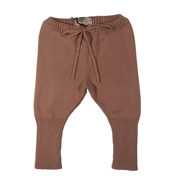 KNIT Pink Knitted Legging