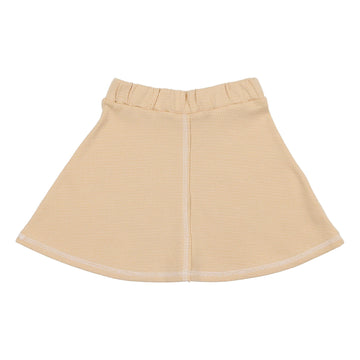 Montee Honey Microgrid Patterned Skirt