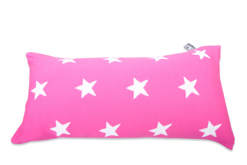 Fuchsia/ White Star Baby Bedding Set