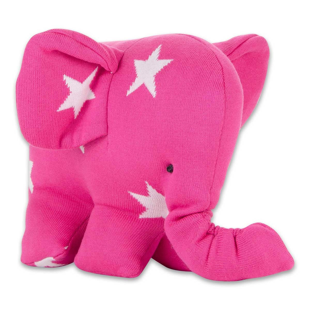 Fuchsia/ White Star Baby Bedding Set