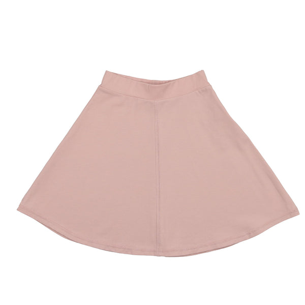 Montee Mauve Colorblock Pocket Girls Skirt