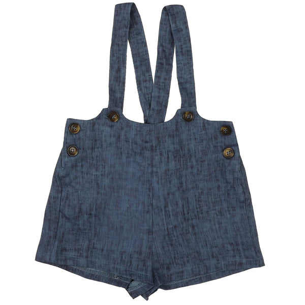 Belati NAVY DISTRESSED BABY OVERALL