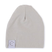Ely's & Co Grey Jersey Cotton Beanie Hat