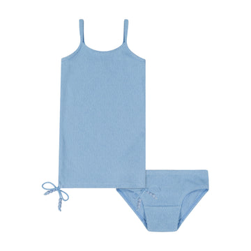 SPARROW KIDS SKY CRINKLE TANKINI