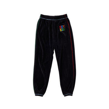 Hey Kid Embroidered Velour Pants ( HK202 )
