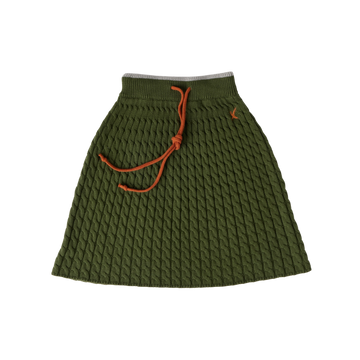 Hey Kid Knit Skirt Green