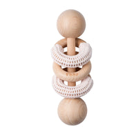 Picky Pink Rattle With Crochet Rings