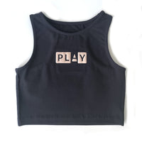 PLAY NAVY HIGH INTENSITY TOP