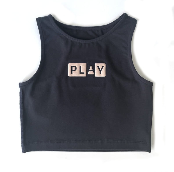 PLAY NAVY HIGH INTENSITY TOP