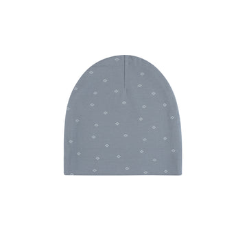Elys & Co Slate/Blue Jersey Cotton Floral Kimono Beanie