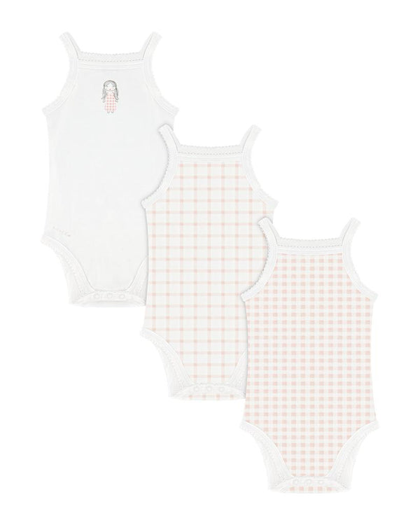 Aime Child Girls Gingham Sleeveless- FINAL SALE