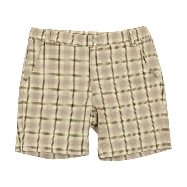 Panther Taupe Paid Shorts
