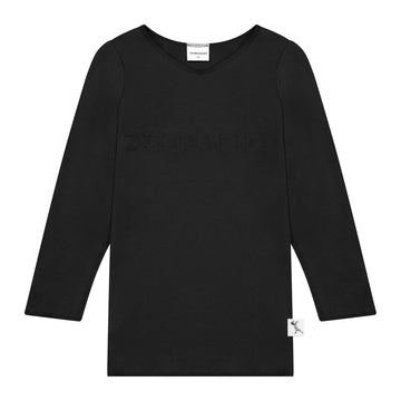 Zeebra Kids Jet Black Signature  Night Shirt