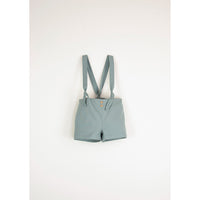 Popelin Aqua marine dungarees with removable straps 15.2