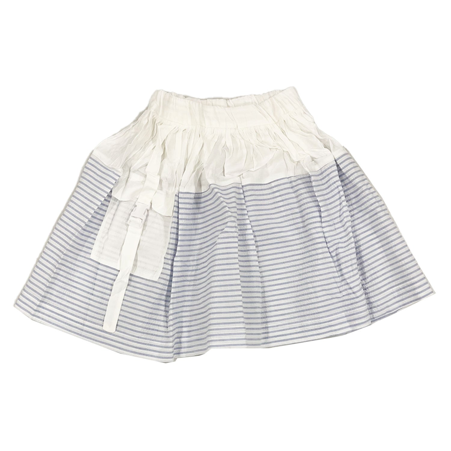 Anja Schwerbrock Tonia Skirt With Pocket Blue Stripe - Buttons Bebe ...