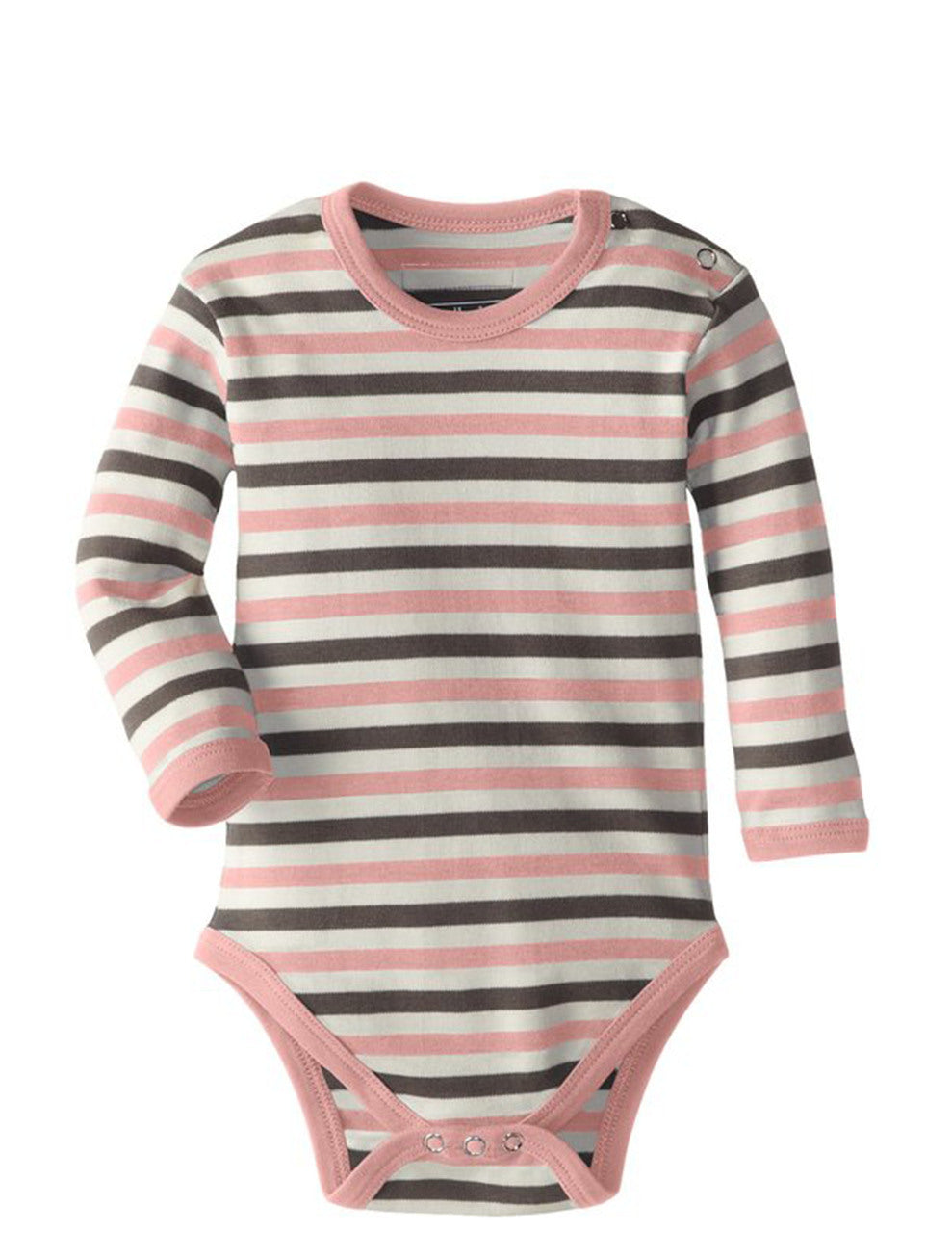 Coral Stripe Bodysuit