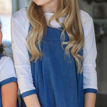 Panther Denim 3/4 Sleeve Tee